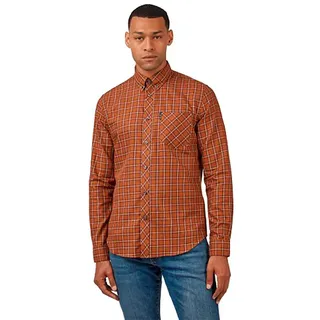 Ben Sherman 68080 Langarmhemd - Orange - M