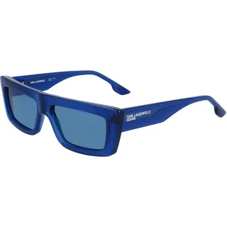 Karl Lagerfeld Rechteckige Sonnenbrille KLJ6147S Herren-Damen - Blau
