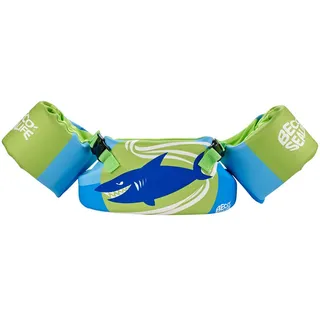 BECO-Sealife Schwimmhilfe Kinder 2-6 Jahre, Schwimmanfänger-Set aus Schwimmflügel und Schwimmgürtel für Kinder von 15-30 kg - in Grün