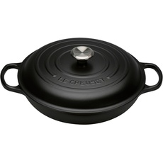 Bild Signature Gourmet-Profitopf mit schwarzer Innenemaille 30 cm schwarz