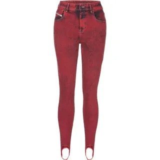 Diesel Slim Fit Jeans für Damen - Rot