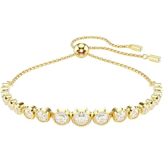 Swarovski Imber Tennis Armband Gold/Transparent/Weiß 24 cm