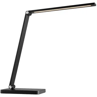 BRILLIANT LED-Akku-Tischleuchte Lomina, 6W, 550lm, CCT, dimmbar, schwarz