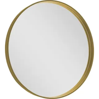 Sapho NOTION Spiegel im Rahmen, rund, ø 80cm, Gold matt - Gold