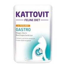 KATTOVIT Feline Diet Gastro 24x85g Pute & Reis