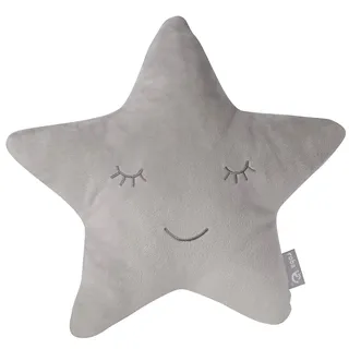 roba Kuschelkissen Stern Grau