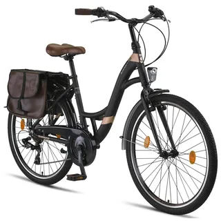 licorne bike gmbh Stella Plus 26 Zoll RH 50 cm Unisex schwarz
