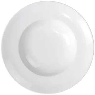 Villeroy & Boch - Royal Pastateller 30 cm Weiß, Spülmaschinenfest, Mikrowellensicher, Suppenteller, Tiefer Teller, Teller für Suppen oder Pasta, Geschirr, Premium Bone Porzellan