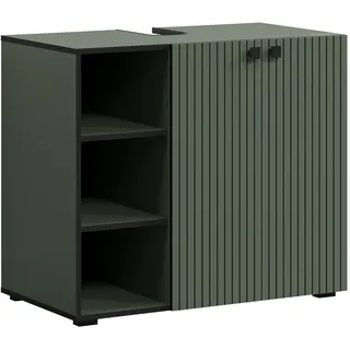 trendteam Waschbeckenunterschrank 90 x 79 x 53 cm Grün