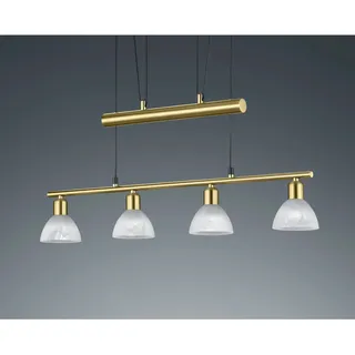 Trio Levisto 4-flg. 80 cm glockenförmig gold, weiß