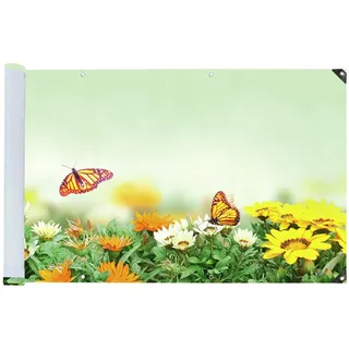 Maximex Balkonverkleidung 500 x 85 cm mehrfarbig Kunststoff