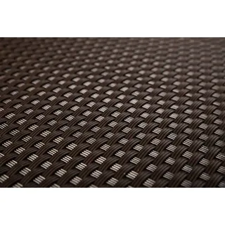 Sellon24® PE-Rattan Balkonverkleidung Balkonbespannung Sichtschutz Windschutz Matte für Balkon Terrasse Garten (17,99€/m2) (RD02 Dunkel Braun, 90)