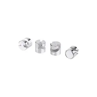FRANKEN Magnethaken silber, Metall 1,6 x 1,6 cm, 4 St.