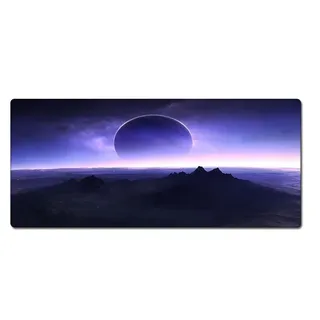 Morian Gaming-Mauspad, 300 x 900 x 3 mm, Dreamy Sternenhimmel, rutschfestes und wasserdichtes Computer-Mauspad mit genähten Kanten, für Gaming, Büro und Zuhause (G-634)