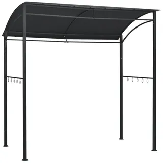 vidaXL BBQ-Pavillon 2,15 x 1,65 m Anthrazit