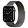 Watch Series 11 GPS + Cellular 46 mm Titaniumgehäuse grau Milanaise Armband grau M/L