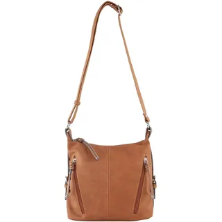 Tom Tailor Caia Umhängetasche Kunstleder Cognac/Braun