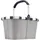 Carrybag Einkaufskorb Herringbone Grau 49 x 29 x 28 cm