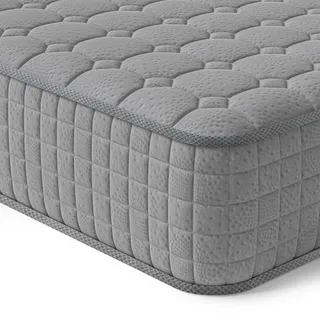 Vesgantti Hybridmatratze 80x200 cm, 7-Zonen Taschenfederkernmatratze H3 | 24cm Hoch, atmungsaktiv, Druckentlastung Orthopädische Matratze, Oeko-TEX Zertifiziert,7-Zonen Körperstützung