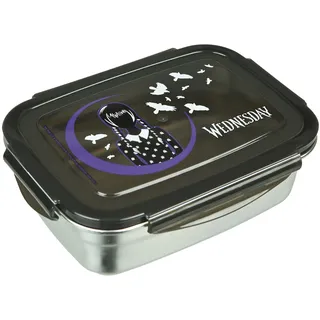 Scooli Wednesday Edelstahl - 550 ml für Schule - Brotzeitdose Kinder - Lunchbox