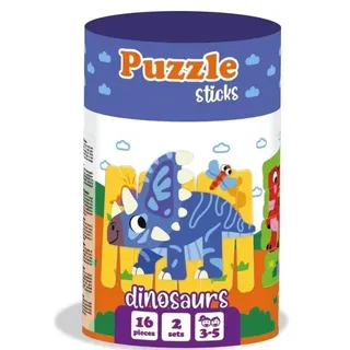 Pädagogisches Spiel Puzzle Sticks Dinosaurier Muster Roter Kafer Puzzle