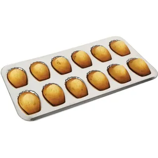 Gobel Backform für 12 Madeleines aus Eisen