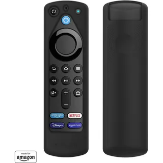 Brandneue Fernbedienungshülle „Made for Amazon“ für die Alexa-Sprachfernbedienung (3. Gen.) – schwarz