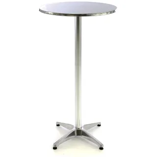 VCM Stehtisch Bistrotisch klappbar 0 x 0 x 0 cm Silber