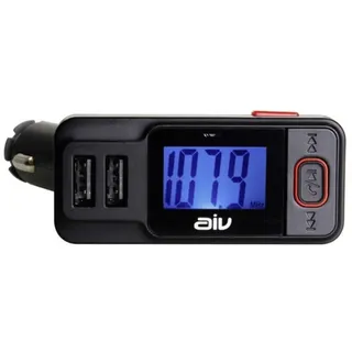 AIV Bluetooth FM Transmitter RDS FMT-719 - Schwarz