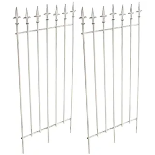 CLP Rankgitter Elisa 100 x 50 cm Antik Weiß