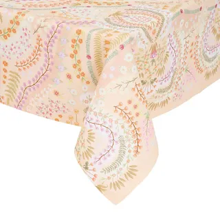 Butlers Tischdecke Bollywood 250x160 cm , Multicolor , Textil , 160x160 cm , Heimtextilien, Wohntextilien, Tischwäsche, Tischdecken