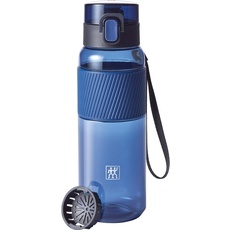 ZWILLING Trinkflasche BPA-frei, Wasserflasche für Fitness, Freizeit und Büro, Sportflasche aus Tritan, Dunkelblau, 680 ml