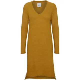 Oxmo Strickkleid Gelb XS