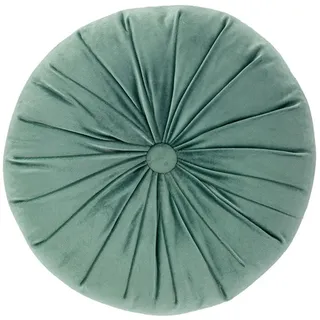 Fouriding Runde Wurfkissen 40CM Kürbis Kissen Kürbis Kissen Bodenkissen Gebetsmatte für Wohnzimmer Sofa Bett Stuhl Boden Auto Home Dekoration (Grün)