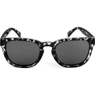 Vuch oval polarisierte sonnenbrille Elea Design Black schwarz gläser - Schwarz