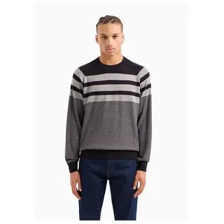 Armani Exchange 6dzm2k_zmm9z Pullover - Navy / Driftwood - M