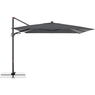 Doppler Ampelschirm 300 x 220 cm Anthrazit