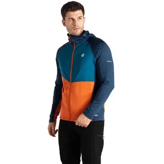 Dare2b Assimilate Iii Core Stretch Reißverschlusspullover - Moonlight Denim / Kingfisher Blue - XS