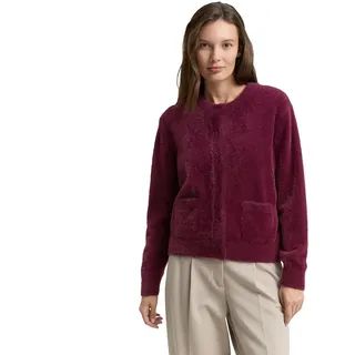 Tom Tailor 1048318 Strickjacke - Bordeaux Red - M