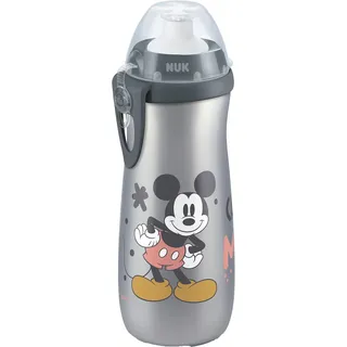 NUK Trinkflasche Sports Cup Mickey 450 ml grau