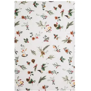 Coucke Geschirrtuch aus Mestizen, Bedruckt, Weihnachtszauber, 50 x 75 cm