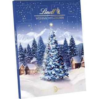 Lindt Schokolade Weihnachts-Zauber Adventskalender | 1 x 265 g | Milchschokolade und Weihnachtspralinen | Schokolade für die Weihnachtszeit | Schokoladen-Geschenk