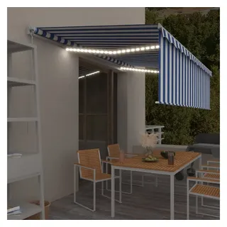 vidaXL Markise 5 x 3 m blau