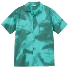 s.Oliver Junior Boy's Hemd, Kurzarm, Blue Green, 140