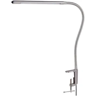 Lindby LED Klemmleuchte Lionard (Modern) in Alu aus Metall (1 flammig,) - Tischlampe Tischleuchte Leselampe Nachttischlampe Arbeitszimmerleuchte