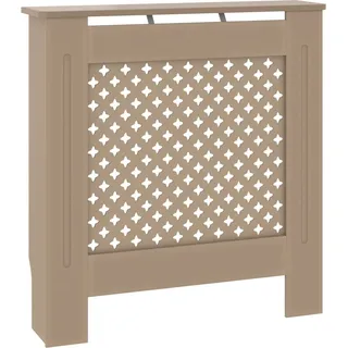 vidaXL MDF Heizkörperverkleidung 78 cm - Braun