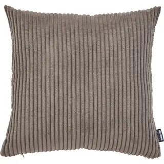 Done. Kissenbezug Zoom 60 x 60 cm Braun