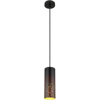 GLOBO Crocky 1-flg. 150 cm rund schwarz/gold
