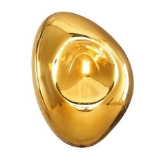 Wandleuchte Mabell in Gold E14