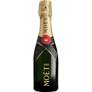 Moët & Chandon Impérial Brut Champagner, 0,2L Mini-Flasche | Ikone aus der Champagne | Elegant, frisch & fruchtig | Feine Perlage | Zeitloser Klassiker
